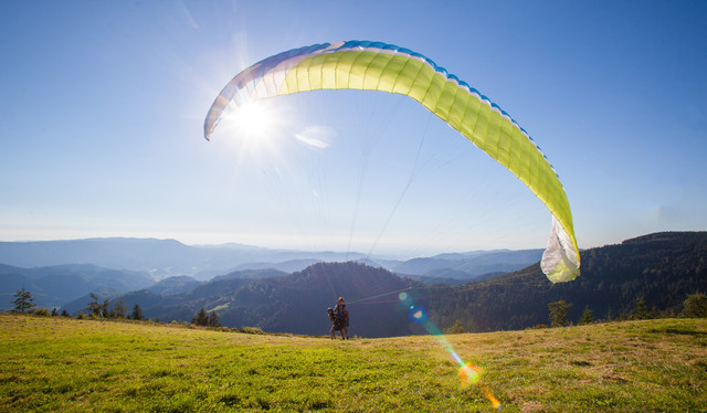 Paragliding im Renchtal